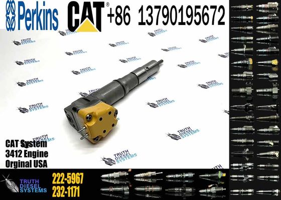 Excavator parts Engine 3408 3412 Fule Injetor 4CR01974 169-7408 174-7527 222-5967 20R-0760