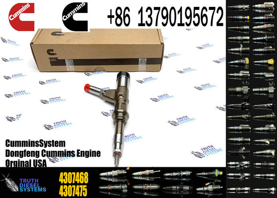 Genuine Diesel Injector Assy S4307475A2080 4307468 5491515 For ISG11.8L OEM Common Rail Fuel Injector 4307475