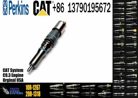 CAT Construction Machinery Parts 10R-1267  367-4293 20R-1318 Common Rail Diesel Injector for Caterpillar C9.3 Engine of 336E 972K