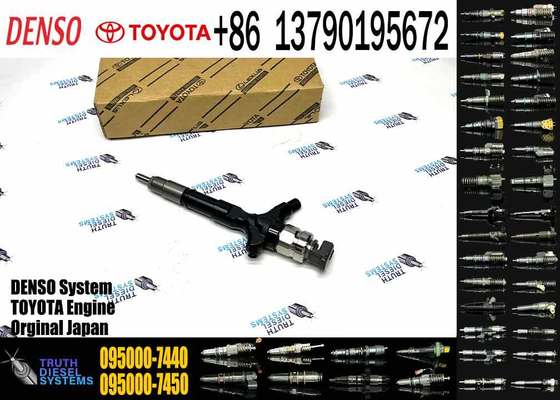 Good Price 095000-6710 095000-7010 095000-7011 095000-7440 23670-30120 FUEL INJECTOR for TOYOTA 1KD INJECTOR NOZZLE EURO 4 DYNA