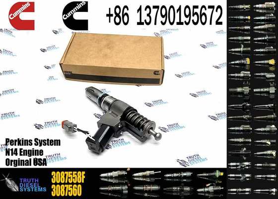 New Stainless Steel Fuel Injector for N14 Diesel Engine (3080931F 3087558F 4307795 6087807)