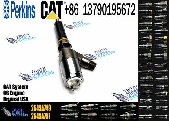 High Quality Fuel Injector for Ca-terpillar 323D Excavator Perkins Engine 2645A735 2645A719 2645A749 3200690 320-0690 10R7673