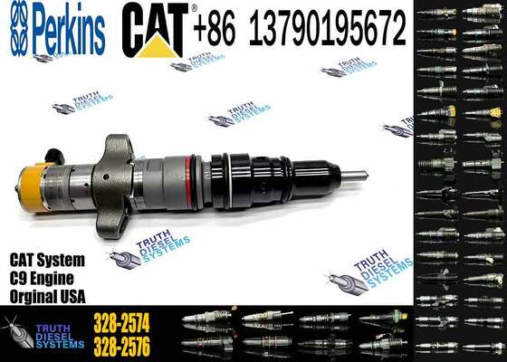 Excavator Part 387-9434 3879433 Fuel Injector 328-2574 254-4340 557-7633 E330D 336D Injector for Caterpillar C9 Engine Injector
