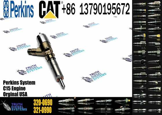 New Quality Common Rail Fuel Injector 320-0690 10r-7673 Engine Fuel Injector for Diesel Engine C6.6 Inyector Injecteur