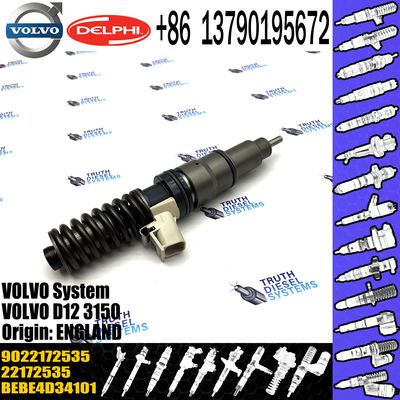 New Diesel Fuel Injection Injector E3.18 9022172535 22172535 BEBE4D34101 For VOL D12 3150