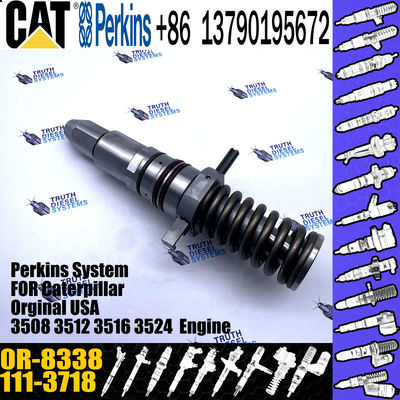 Common Rail Diesel Fuel Injector 111-3718 1113718 0R-8338 For CAT Engine 3508/3512/3516