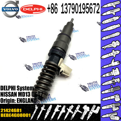 MD13 US07 Engine Diesel Injector 21424681 Unit Pump Injector Electronic Unit BEBE4G08001 For VOL TRUCK