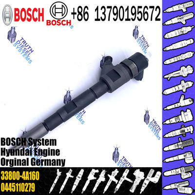 Common Rail Injector 0445110279, 0445110186 ,33800-4A000,33800-4A160 For diesel car