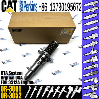 Engine Spare Parts Fuel Injection 4P-9075 0R-3051 For Caterpillar 3508 3512 3516 Diesel Injector
