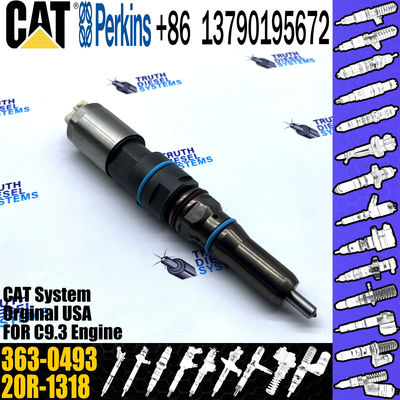 CAT C9.3 Fuel Injector 20R-5036 456-3493 456-3544 363-0493 367-4293 20R-1318 20R-5079 Excavator injector