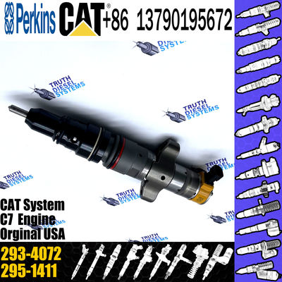 CAT Original C7 C9 Engine Fuel Injector 217-2570 for E330D E336D Excavator 387-9433 10R7222 2934072 293-4072