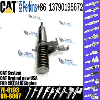 common rail injector 7E-6193 0R-8867 140-8413 0R-8477 0R-8473 0R-8684 0R-8479 101-8673 for Caterpillar C-A-T 3114 3116