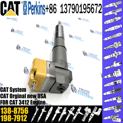 3412 Diesel Engine Parts Fuel Injector 2C0273 20R-0758 232-1170 173-9379 138-8756 155-1819  232-8756 111-7916