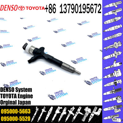high quality diesel engine Fuel common rail injector 095000-5663 23670-39095/39096 23670-30050
