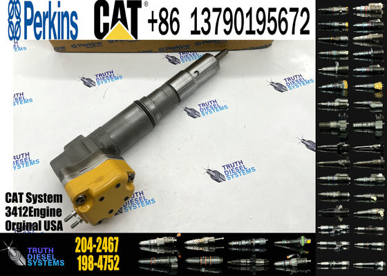 198-6877 204-2467 232-1170 232-1175 3412E Engine Diesel Fuel Injector 174-7526 174-7527