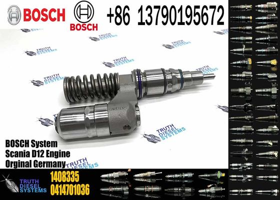 Electric Unit Diesel Fuel Injector EUI 0414701005 for DTC 5236543 SCANIA 1382121 1408335 1424462 1497364 1529749 1425077