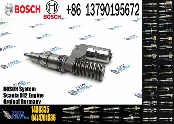 Electric Unit Diesel Fuel Injector EUI 0414701005 for DTC 5236543 SCANIA 1382121 1408335 1424462 1497364 1529749 1425077