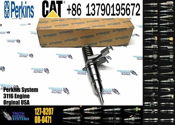 127-8207 Fuel System Spare Part CAT 3114 3116 Excavator Diesel Engine Parts Injector Nozzle Fuel Injector For Caterpilla