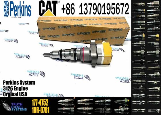 Diesel engine parts E325C excavator injector CAT 3126 engine fuel injector 1774752 177-4752