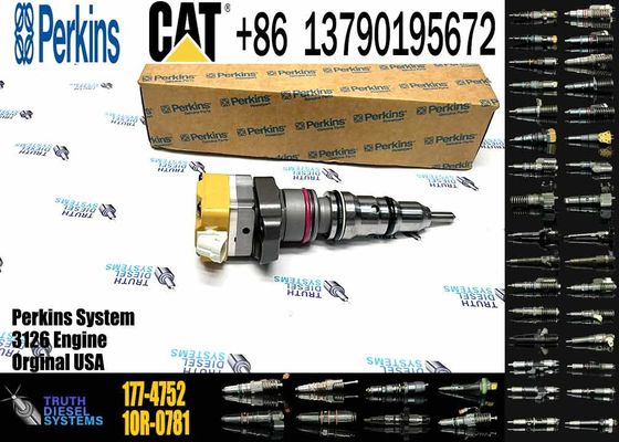 Diesel engine parts E325C excavator injector CAT 3126 engine fuel injector 1774752 177-4752