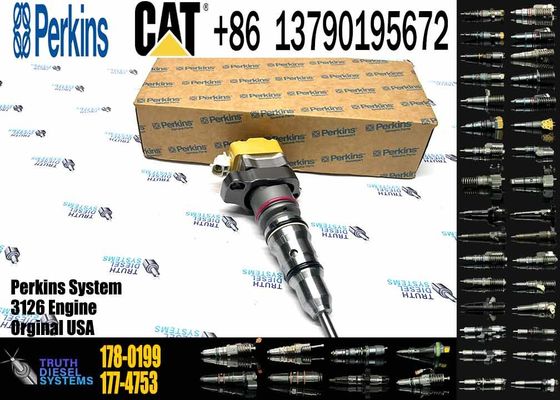 178-0199 Fuel Injector Excavator Spare Parts 3126B 3126E Engine Diesel Fuel Injector 1780199 1780198 10R0782 2051285