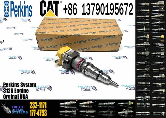 Cat 3408E 3412E Engine common rail system parts diesel fuel injector 232-1171 2321171 10R1267 10R-1267 For Caterpillar