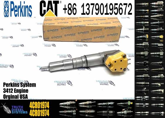 Excavator Engine parts Fule Injetor 4CR01974 169-7408 174-7527 222-5967 20R-0760 for 3412E 3408 Fuel Injector