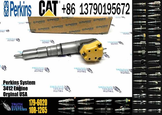 Excavator Engine parts Fule Injetor 179-6020 153-5938 20R-4148 20R-0758 232-1171 10R-1267 for 3412E 3408 Fuel Injector