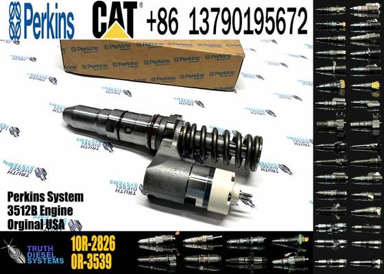 249-0746 3512B Engine cat system injector Common Rail Fuel Injector 10R-2826 10R-2827 For Caterpillar