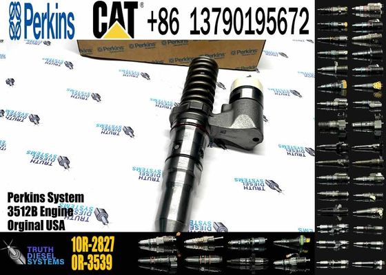 249-0746 3512B Engine cat system injector Common Rail Fuel Injector 10R-2826 10R-2827 For Caterpillar