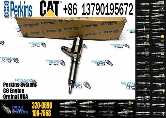 Genuine Original 3200690 320-0690 Diesel Fuel Injector For Caterpillar C6.6 Engine
