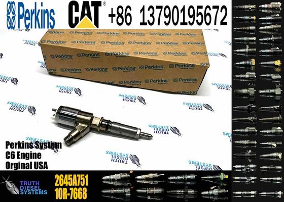 Common Rail Diesel Fuel Injector 2645A751 3200655 320-0655 For Excavator C6.6 C6.4 C4.4 Engine 320D