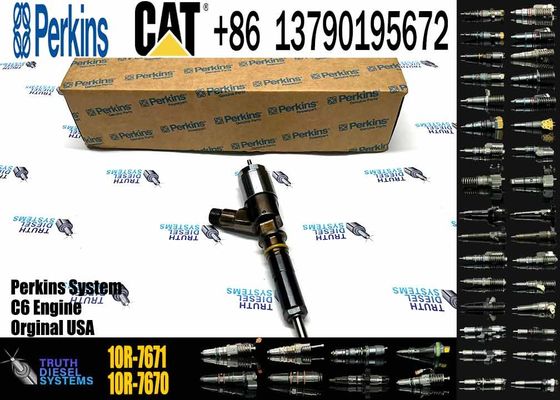 Diesel Fuel Injector 10R7671 10R-7671 320-0677 3200677 326-4700 3264700 For CAT Excavator Engine C4.4 C6.4