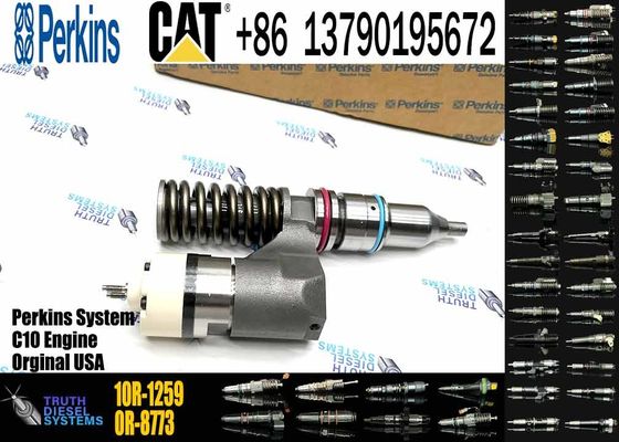 CATERPILLAR excavator part 10R-1259 212-3463 350-7555 3507555 fuel injector used for C12 C13 engine