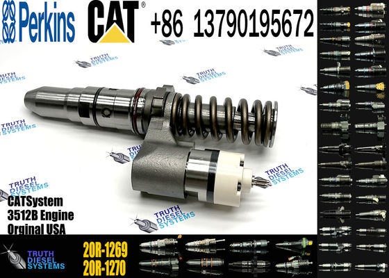 162-8809 Caterpillar Diesel 3512B Engine Common Rail Fuel Injector 250-1306 20R-1269 20R-1270 392-0206