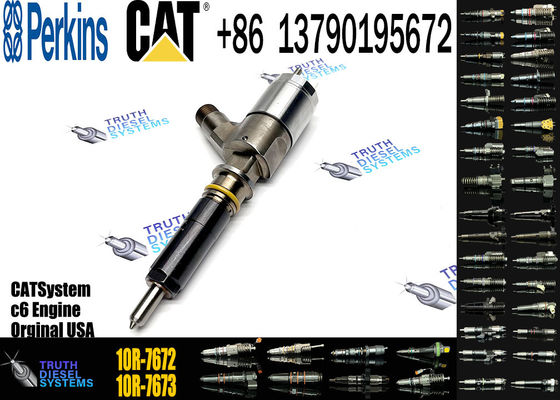 10R-7672 10R-7673 Common Rail Injector for Caterpillar CAT Perkins C6.6 C4.4 Engine