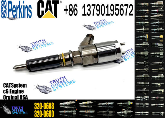 High Pressure Common Rial Injector 320-0688 10R-7939 2645A748 for C6.6 Engine