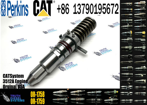 Diesel Engine Injector0R-3883 7E-2269 0R-2923 0R-2924 0R-1759 0R-1758 0R-1756 2W-5201 6I-4357For Caterpillar C3512A Common Rail