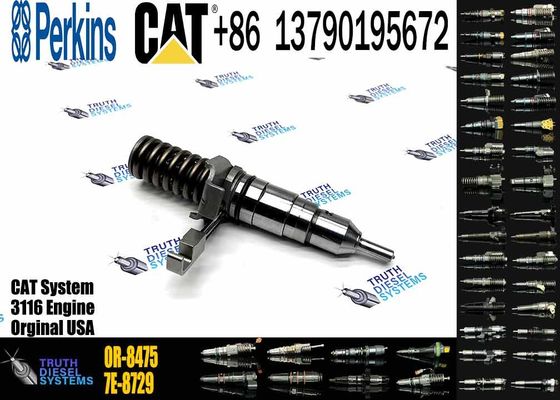 Diesel Fuel Engine Injectors 0R8475 0R-8475 For High Performance Car Parts Caterpillar Engine