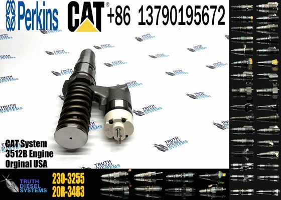 Excavator Parts Fuel Injector 250-1304 230-3255 Common Rail Injector 392-0222 386-1760 For CAT 508B 3512B 3516B Engine