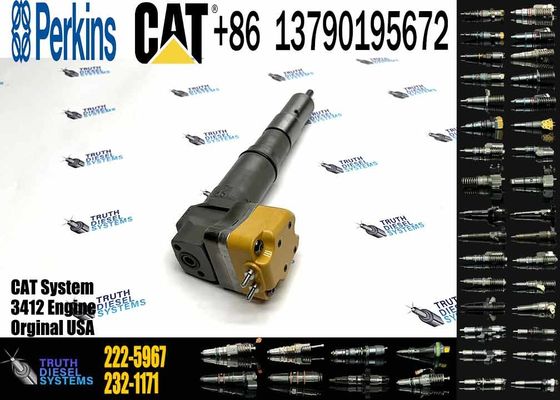 Excavator parts Engine 3408 3412 Fule Injetor 4CR01974 169-7408 174-7527 222-5967 20R-0760