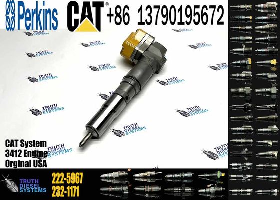 Excavator parts Engine 3408 3412 Fule Injetor 4CR01974 169-7408 174-7527 222-5967 20R-0760
