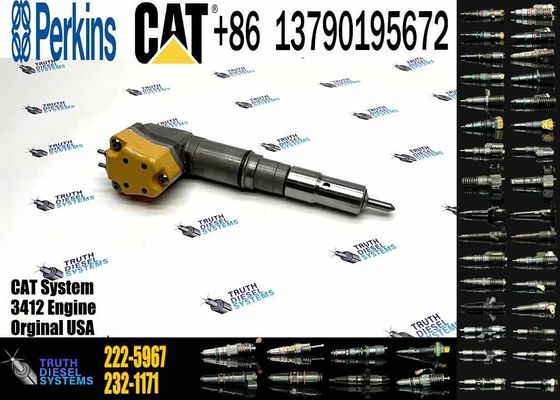 Excavator parts Engine 3408 3412 Fule Injetor 4CR01974 169-7408 174-7527 222-5967 20R-0760