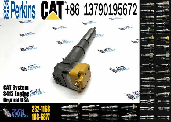 Excavator parts Engine 3408 3412 Fule Injetor 232-1168 232-8756 156-3895 111-7916 204-2467 198-4752