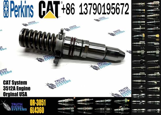 3512A Diesel Engine Parts fuel injecto10R-1252 0R-3052 0R-3051 0R-2921 0R-2925for CAT Caterpillar Construction machinery