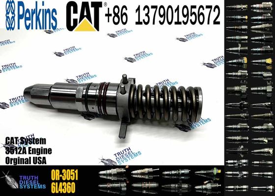 3512A Diesel Engine Parts fuel injecto10R-1252 0R-3052 0R-3051 0R-2921 0R-2925for CAT Caterpillar Construction machinery