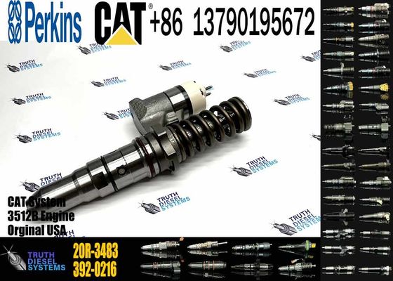 Diesel Engine Injector 20R-3483 20R-1277 20R-1269 20R-1262 20R-1270 20R-1280 20R-1276 For Caterpillar C3512B Common Rail