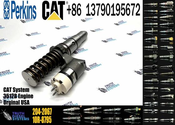 3512B Diesel Engine Parts Fuel Injector 192-2817 0R-8619 204-2067 386-1776 for CAT Caterpillar Construction Machinery