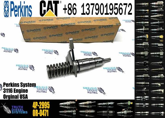 Diesel Engine Parts Fuel Injector 4P2995 4P-2995 0R8471 Common Rail Fuel Injector for CAT 3116 Injector Nozzle