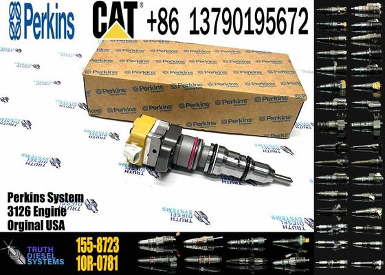 Excavator Spare Parts 222-5966 191-3005 155-1819 Diesel Fuel Injector 2225966 1913005 1551819 For CAT Excavator 3126B Engine